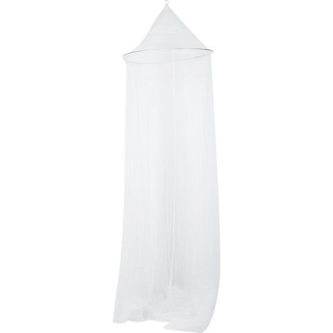 Voûte ronde en tulle maille anti-moustique, moustiquaire de lit pour décoration chambre enfant fille. (1/5)