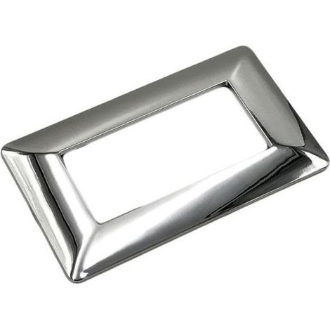 Placca compatibile Matix 4 moduli cromo lucido  Tipo AM4804GCR