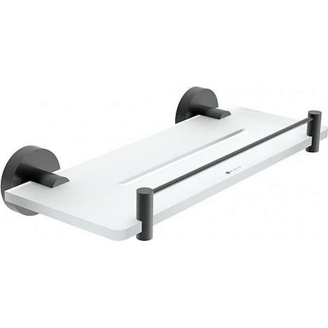 Nimco Unix - Estante, 30 cm, plexiglass/negro mate UNC X430-X-90 (1/2)