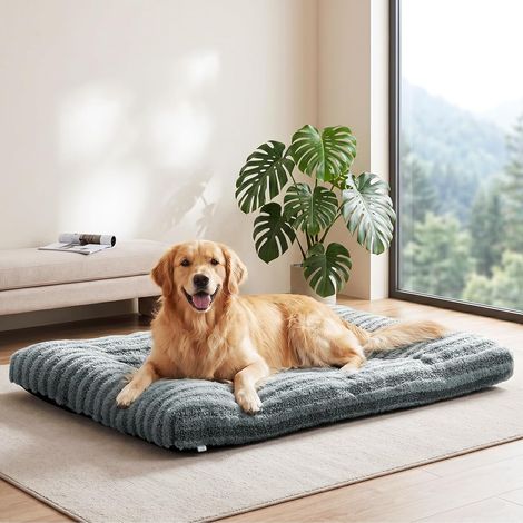 Panier pour Chien Grande Taille, XL Coussin pour Chien Lavable, Lit pour Chiens Doux, Respirant et Antidérapant pour Grande Chiens et Chats, 102x70x10cm (1/5)