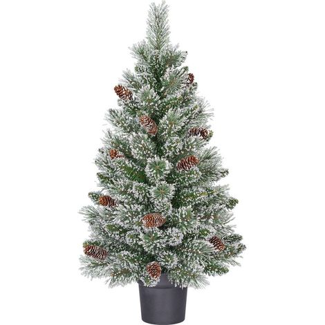 Black Box Trees Sapin de Noël artificiel Vert H90xl48xL48cm (1/3)