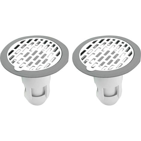 Tube anti-refoulement pour siphon de douche, lot de 2 (1/5)