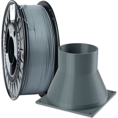 Filamento 3DPower PLA HT 150 da 1,75 mm, grigio chiaro, 1 kg (1/4)