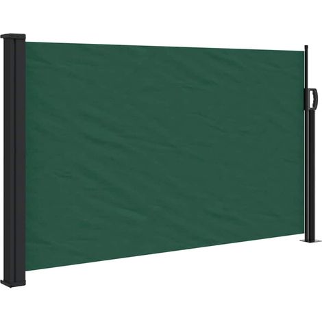 Auvent latéral Marquise - rétractable vert foncé 117x300 cm fr3126 - Maison La Vie (1/5)