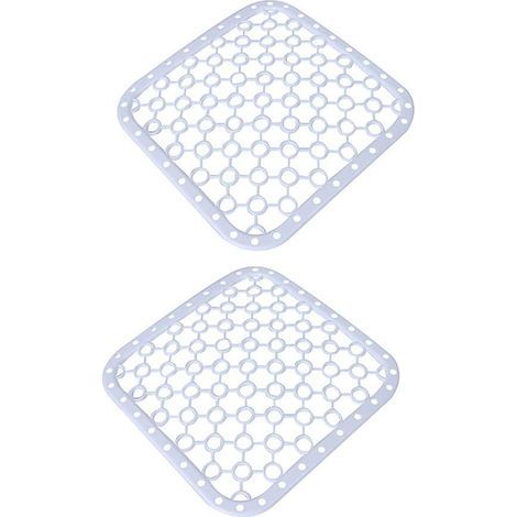 Tapis d'évier de cuisine, tapis carré en plastique, tapis de protection d'évier pratique pour évier de cuisine, design moderne (1/5)