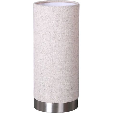 Table Lampdimmable 'Ronja' made of Textile for Bedroom