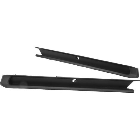 2 garnitures de pare-chocs avant avec emplacement antibrouillard 5C6807233A, moulures anti-rayures élégantes, kit de protection (1/5)