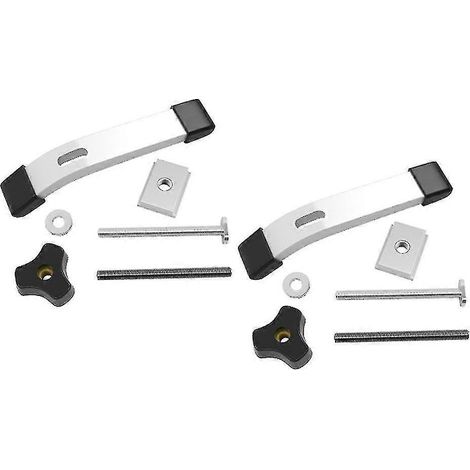 Lot de 2 pinces à dégagement rapide avec goupille, pour la menuiserie, pour une utilisation pratique dans l'entretien, la réparation et le bricolage.-AquaForge (1/3)