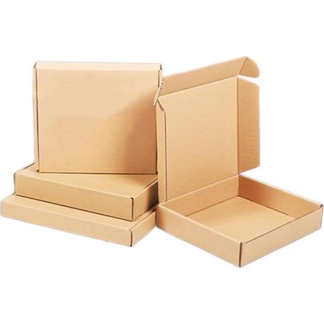 Pack of 20 Small Shipping Boxes, Folding Shipping Boxes for Postal Shipping, for Parties, Birthdays, Weddings (15 x 10 x 4 cm) (1/4)