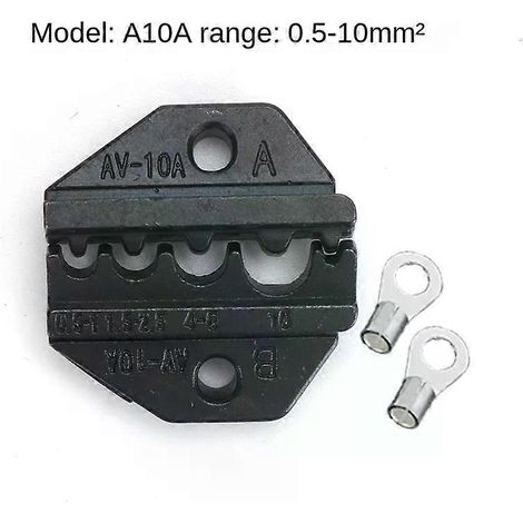 Pince à sertir à mâchoires A30J/A2030/A03BC/A05FL/A3510/A625GFL/A06WF2C/A35WF/A103/A40J/A05H/A2546B utilisée pour le sertissage des cosses (1/5)