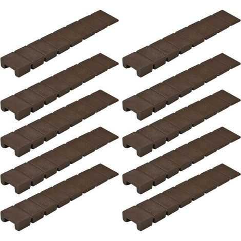– Lot de 10 cales autocassantes 1 à 8 mm – Coin de calage réglable – Pour espaces confinés – Plastique durable (1/2)