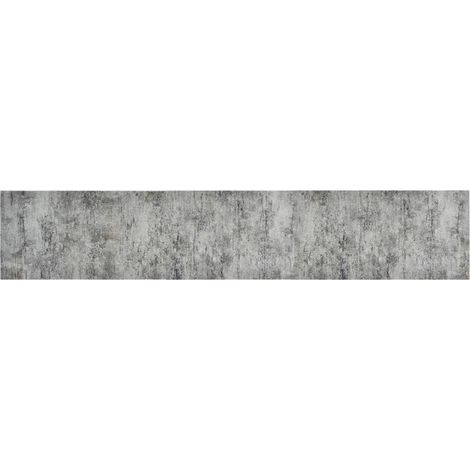 Maison Exclusive - Küchenteppich Waschbar Beton 60x300 cm Samt