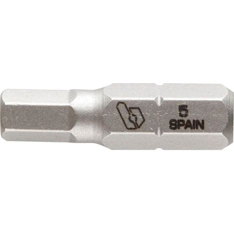 PUNTA ESAGONALE 5X25 MM 5 PZ