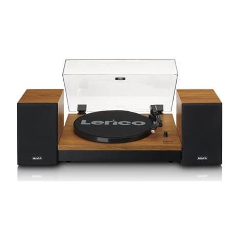 Lenco LS-310WD tocadisco Tocadiscos de tracción por correa Negro, Madera Manual