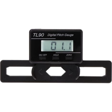 TL90 Digital LCD Display Measuring Device with Gyro Sensor for Airplanes and Helicopters ST250-800 Measuring Ruler, Inclination, Height, Depth, Protractor, Azimuth, Foldable Marker, Tester (1/5)