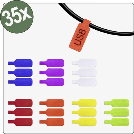 Quadrios 26CA798 26CA798 Etichetta per cavi 20 x 40 mm Numero di etichette: 35