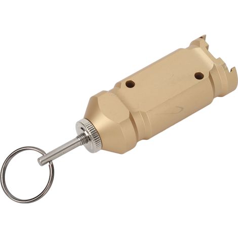 Alarme de périmètre à fil de déclenchement, en alliage d'aluminium, avec système d'alerte précoce à couverture complète et fil à goupilles en acier, pour la sécurité des propriétés et du camping. Jaun (1/5)
