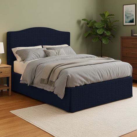 Cama de 1,5 Plazas Runcorn, Desenfundable, Hecho en Italia, Violeta Oscuro (1/5)