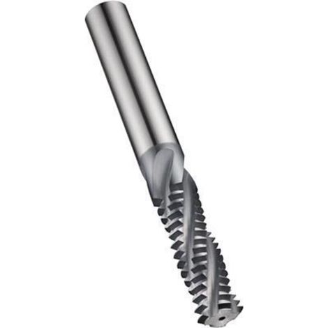 Fraise filetée D.4,5 mm M6 Pas.1 mm HM Alcrona Pro avec IK (1/4)