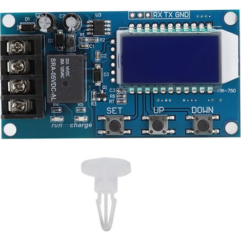 Module de contrôle de charge HW-750 avec protection contre la surcharge et arrêt automatique pour batteries 6-60V (1/5)