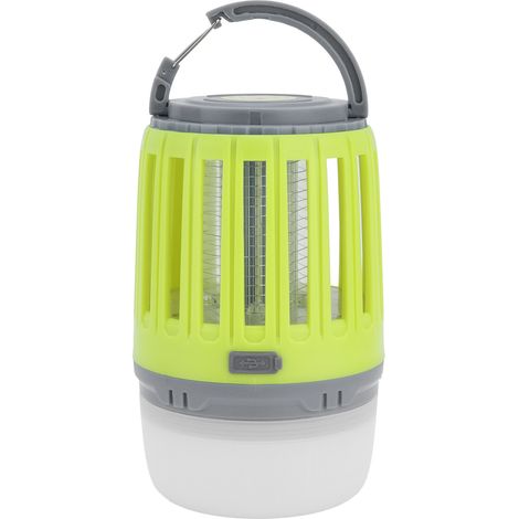 Lampe anti-moustiques rechargeable par USB, LED à faible consommation d'énergie, lumière violette et blanche, silencieuse, portable, répulsif à insectes (1/5)