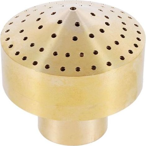 Buse de Fontaine, Laiton Colonne Jardin étang Fontaine buse d'eau arroseur tête de pulvérisation Or 1/4"/1/2"/3/4", 1 PC(3/4'') (1/5)