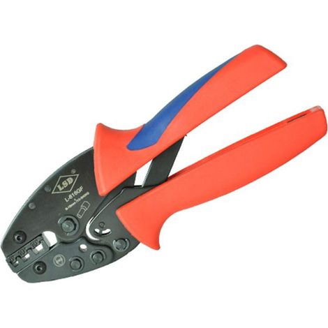 Pince à dénuder Outils de sertissage for embouts de câble for embouts de câble Pince à sertir femelle 6-16mm² (1/2)