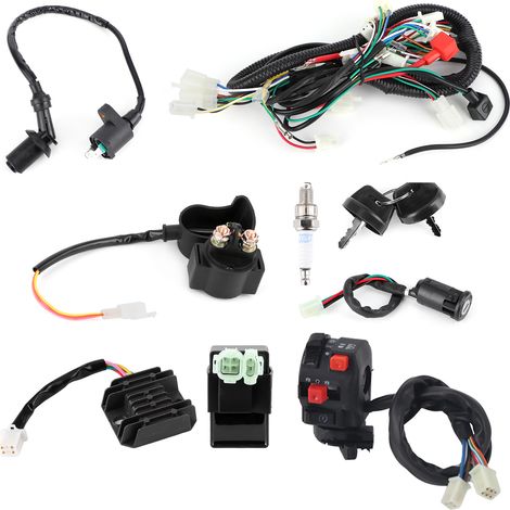 Faisceau de câblage de démarreur électrique pour moteur GY6 125cc 150cc quad ATV (1/5)