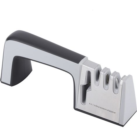Aiguiseur de couteaux multifonction 4 étages, affûteur rapide, outil de cuisine domestique, accessoire de cuisine (1/5)