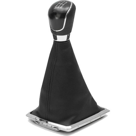 Soufflet de levier de vitesses avec pommeau et couvercle pour boîte manuelle 5 rapports, compatible avec Focus Mk2, FL, Mk3, Mk4, Mk7 et Mondeo G.