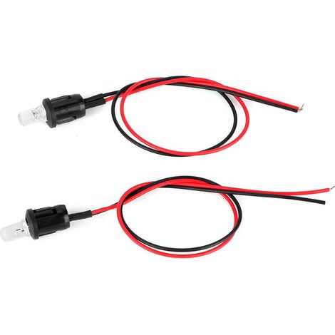 1 paire DC 12V Feux de Tableau de Bord LED Alternés pour Alarme Voiture (1/5)