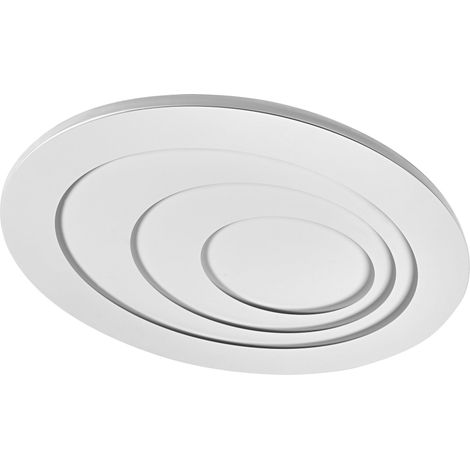 OSRAM Plafonnier LED ORBIS SPIRAL OVAL 720mm, blanc, 63W, 5000lm, blanc chaud, distribution efficace de la lumière directe, longue durée de vie, module LED non remplaçable, ovale, IP20, 3000K. (1/4)