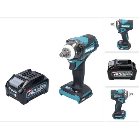 Makita TW 004 GM1 Clé à choc sans fil 40 V max. 1/2" 350 Nm XGT Brushless + 1x batterie 4,0 Ah - sans chargeur (1/5)