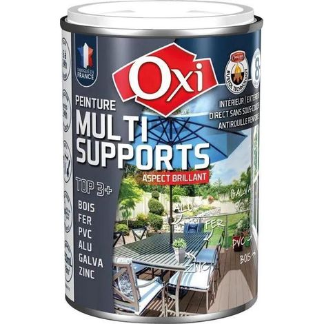 Oxi TOP3+ pittura murale bianco lucido 0,25L