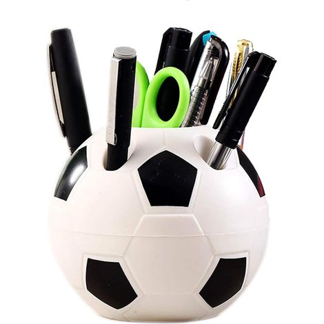 Porte-stylo de football multifonctionnel (noir),