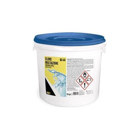 C CLORO PISCINA MULTIAZIONE PASTIGLIE 200G CF 25KG
