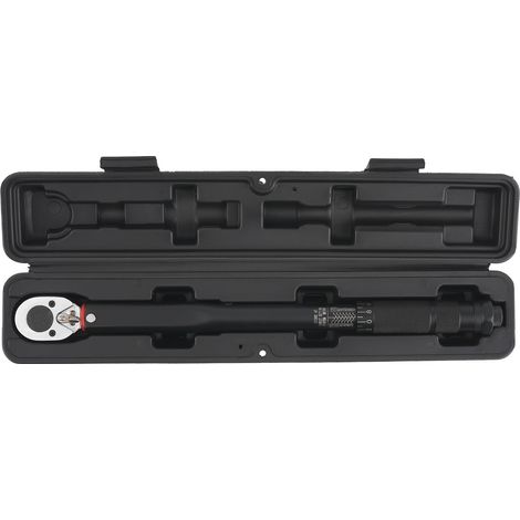 Clé Dynamométrique 10-140Nm 3/8" avec Rétroaction Sonore pour Voitures/Motos (1/5)