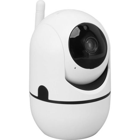 Caméra de sécurité sans fil HD avec vision nocturne pour la sécurité intérieure de la maison, babyphone et animaux de compagnie (1/5)