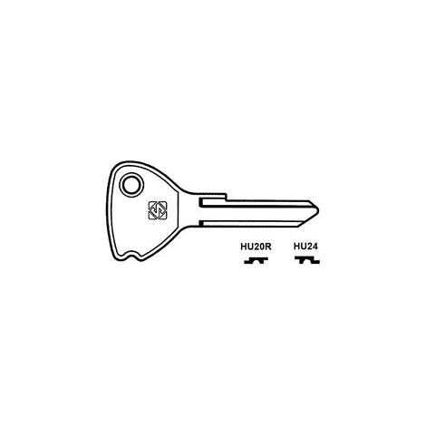 CHIAVI HUF PER AUTO OPEL- - HU20R - 5 pezzi SILCA