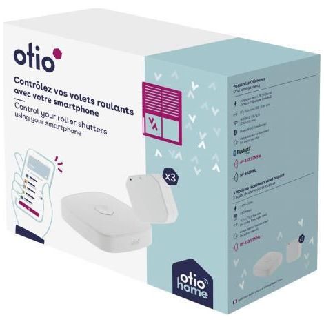 OTIO Pack volets roulants connectés (1 box + 3 modules) - (1/4)