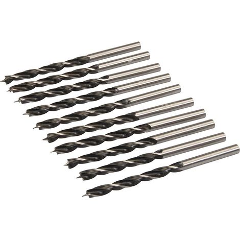 Silverline - Forets à Bois, 10 Pcs - 5 Mm