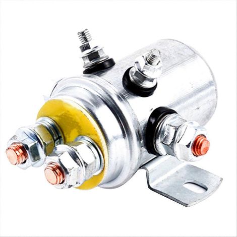 Treuil électrique pour voiture - Relais de solénoïde moteur 12V, interrupteur haute intensité, pièce de rechange pour treuil de véhicule (1/5)