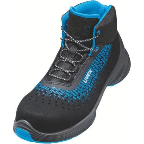 uvex Stiefel 1 G2 S1 68310 blau schwarz Weite 14 Gr. 37