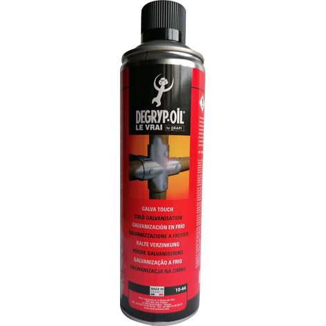 Aerosol galvanisant pro pour zingage galvanisation a froid 400 ml (1/2)