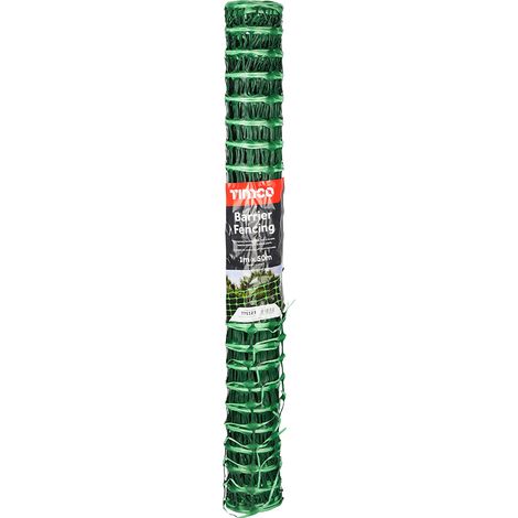 TIMCO Barrier Fencing Green - 1m x 50m