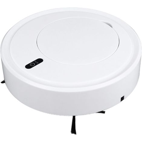 Aspirateur robot intelligent et entièrement automatique 3 en 1, silencieux, blanc, 22 x 22 x 5 cm (1/5)