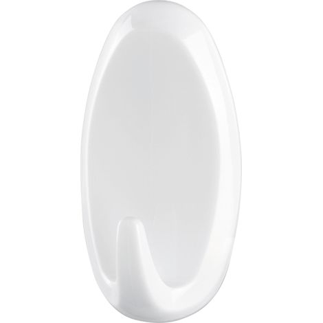 Tesa Powerstrips GANCIO RIMOVIBILE Grande Ovale - Col. Bianco Portata kg. 2  2 pz. 6.00 confezioni (1/3)