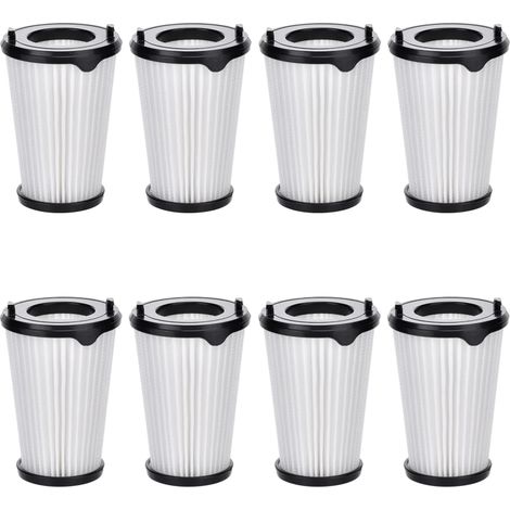 Lot de 8 filtres CX7 pour AEG CX7 CX7 2   Pour aspirateur AEF150 Ergorapido   Filtre de rechange pour AEG CX7 tous les modèles CX7 2 (1/5)