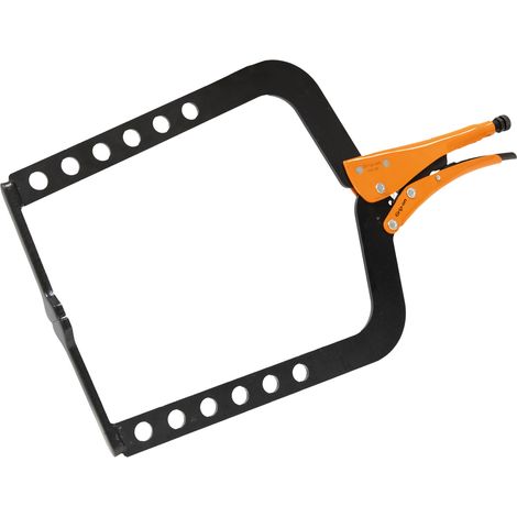 Pince en acier GRIP-ON, 985 mm, idéale pour la carrosserie et le soudage.