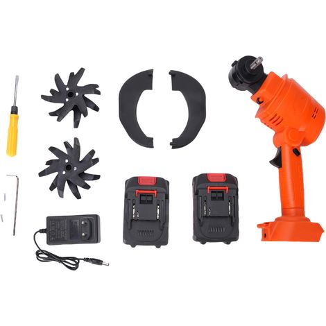 Cultivateur de jardin sans fil alimenté par batterie de motoculteur électrique pour la culture du sol de pelouse prise ue